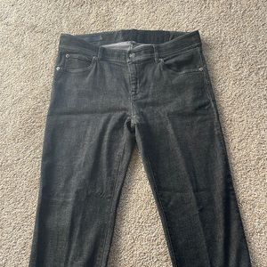 Armani Collezioni Black Denim Pants Size 30